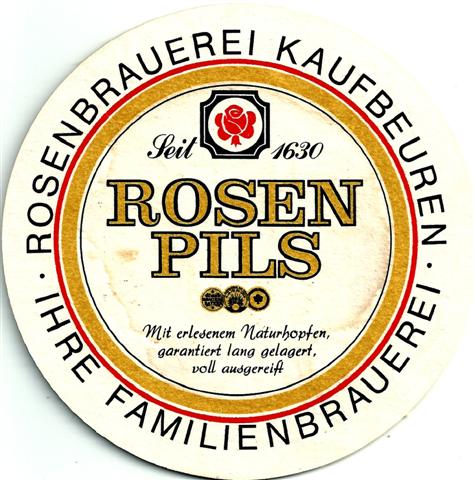 kaufbeuren kf-by rosen rund 4a (205-rosen pils-ihre familien) 